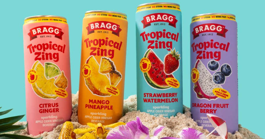 Bragg Tropical Zing ACV Drinks