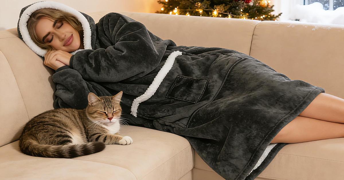 Wearable Blanket Hoodie