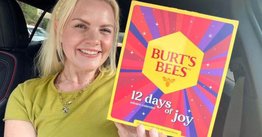 Burt’s Bees Lip Balm Advent Calendar Just $20.99 Shipped w/ Amazon Prime & More