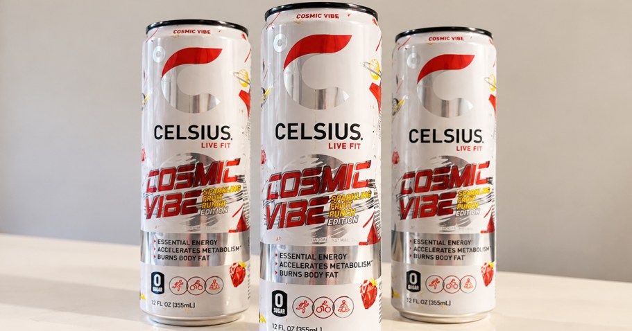 CELSIUS Energy Drink 12-Pack Just $13 Shipped on Amazon