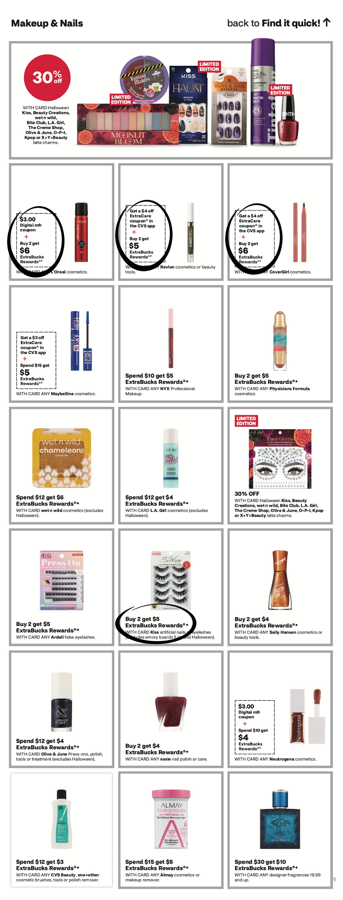 page from CVS ad