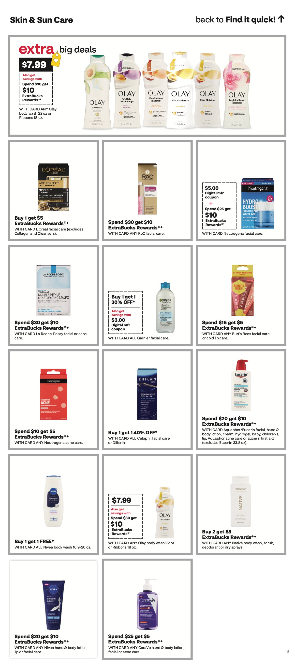 page from CVS ad