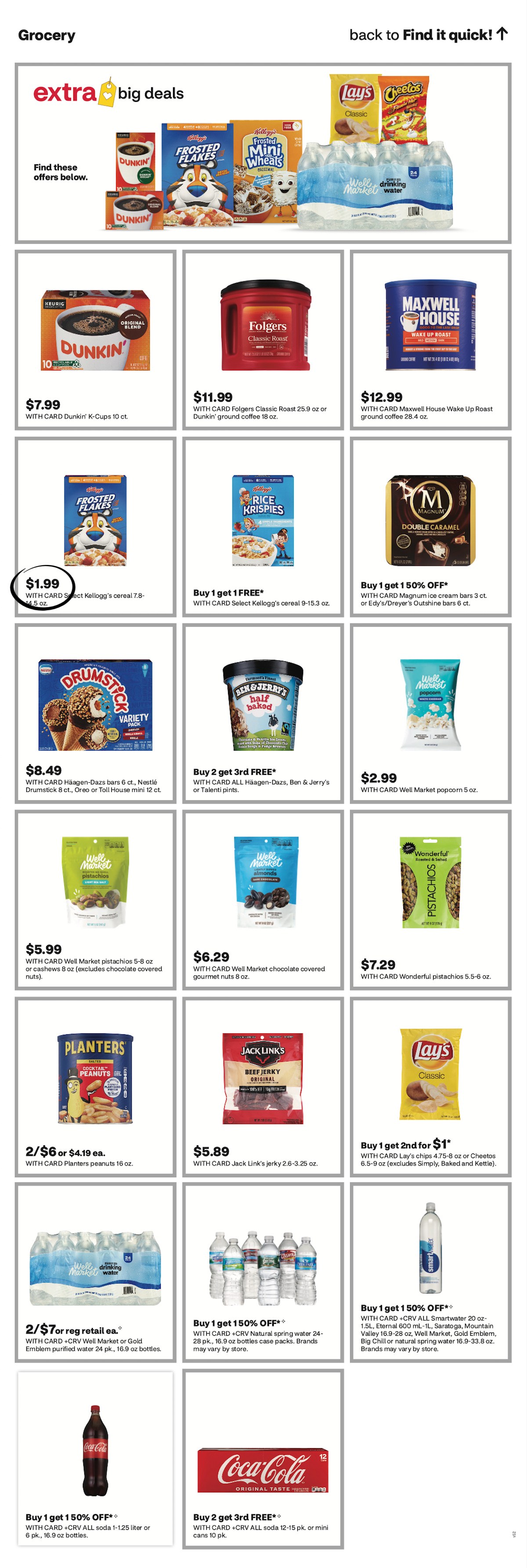 page from CVS ad