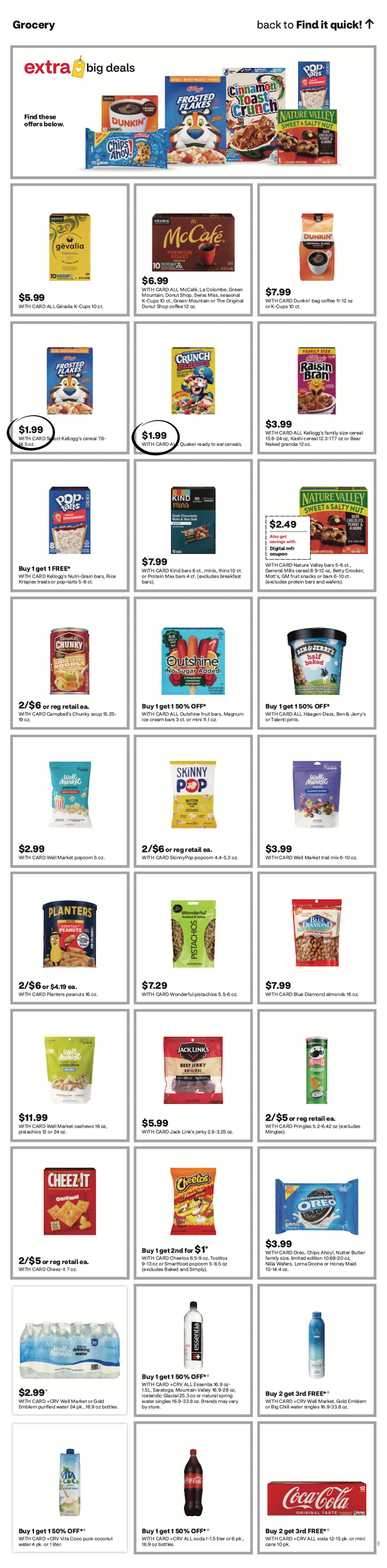 page from CVS ad