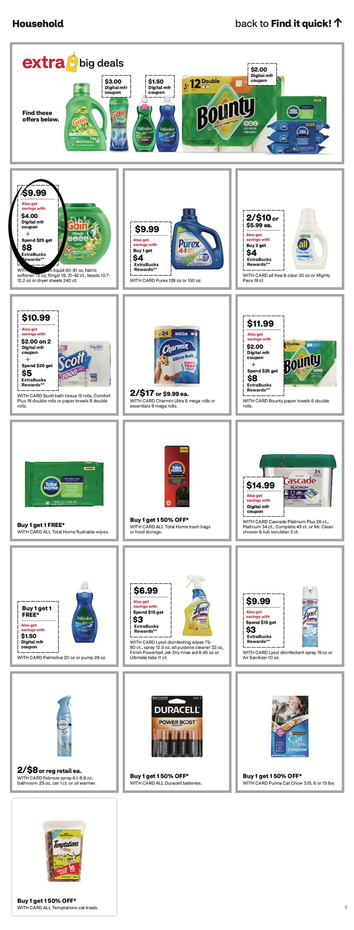 page from CVS ad