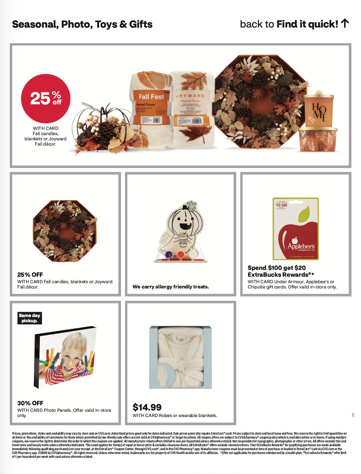 page from CVS ad