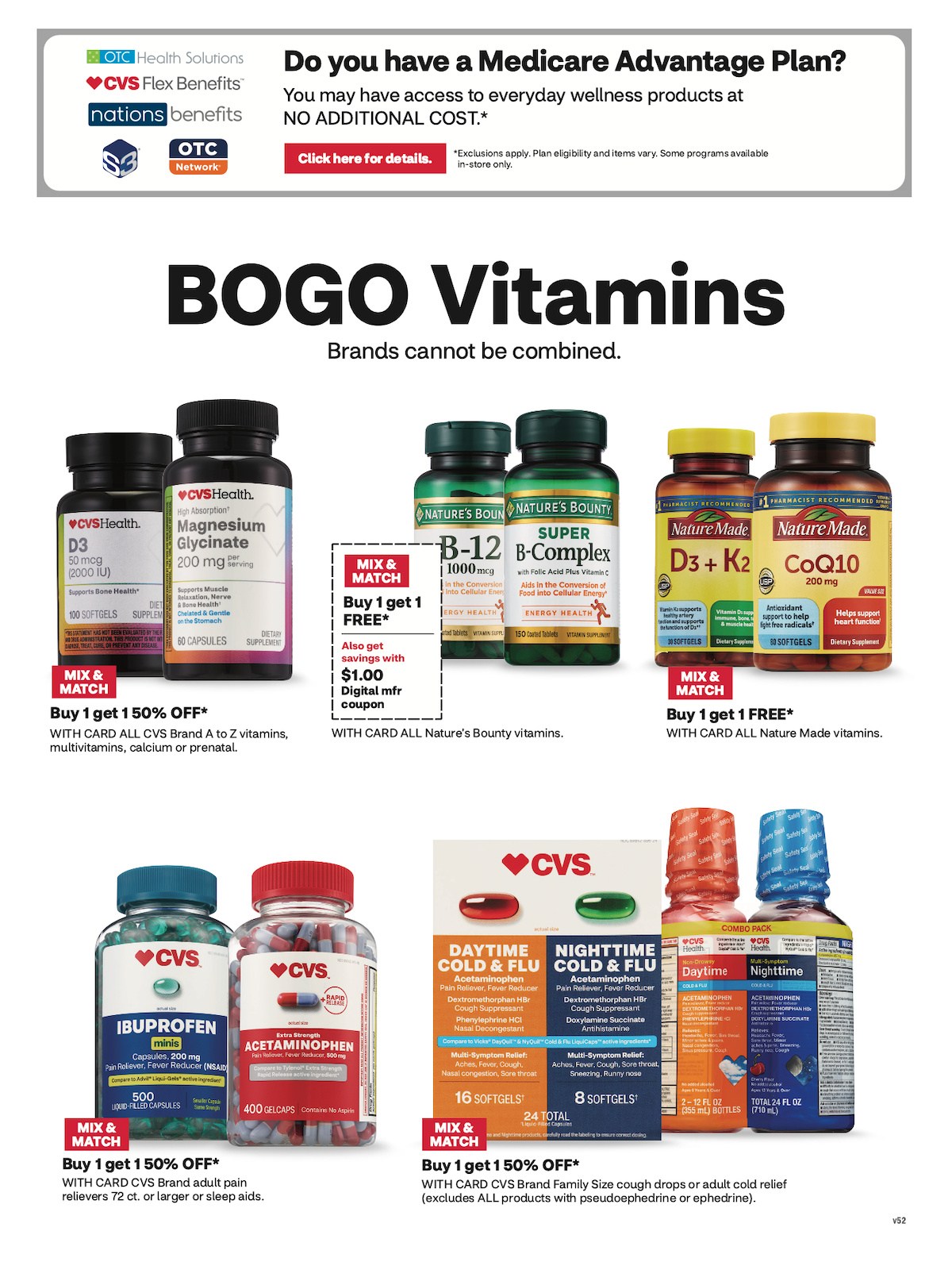 page from CVS ad