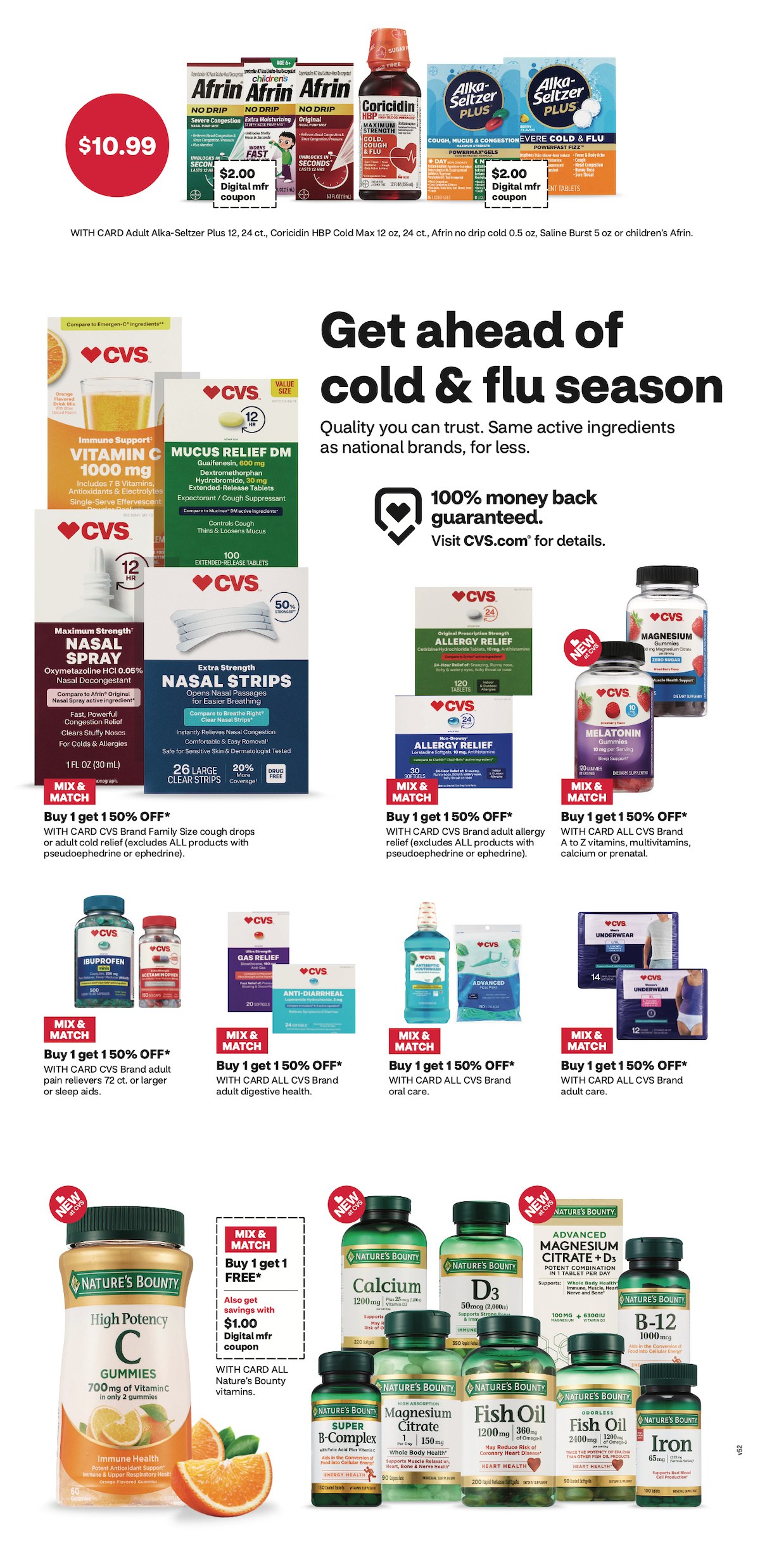 page from CVS ad