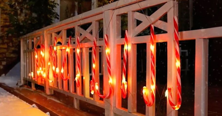 Solar Candy Cane Lights 24-Pack Just $29.99 Shipped on Amazon (Reg. $70)