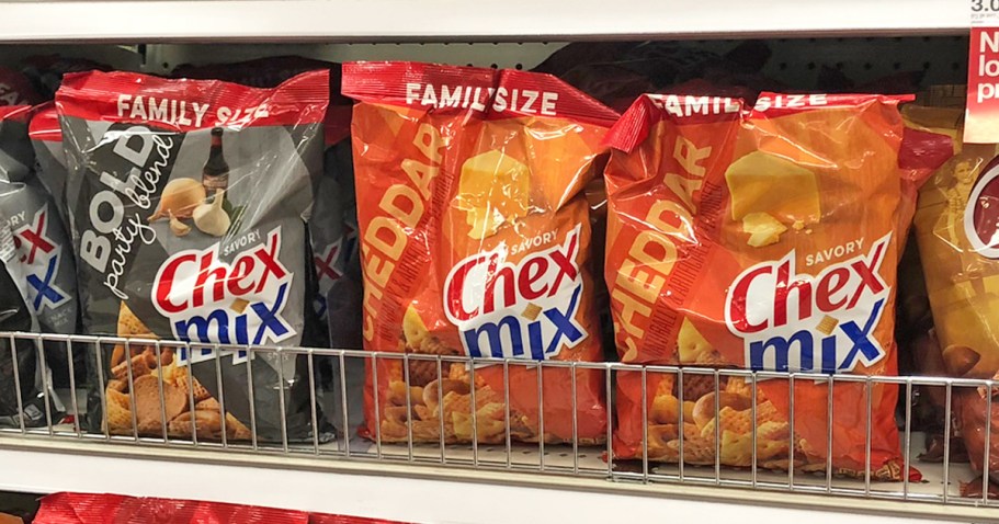 Chex Mix Family Size Bag Just $2.77 Shipped on Amazon