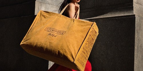 Chipotle Giving Away 8,000 GIANT Bags (No Purchase Necessary!)