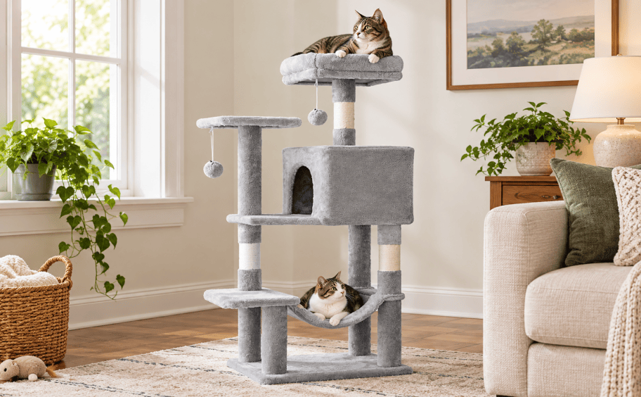 Cat Tree in a Living Room