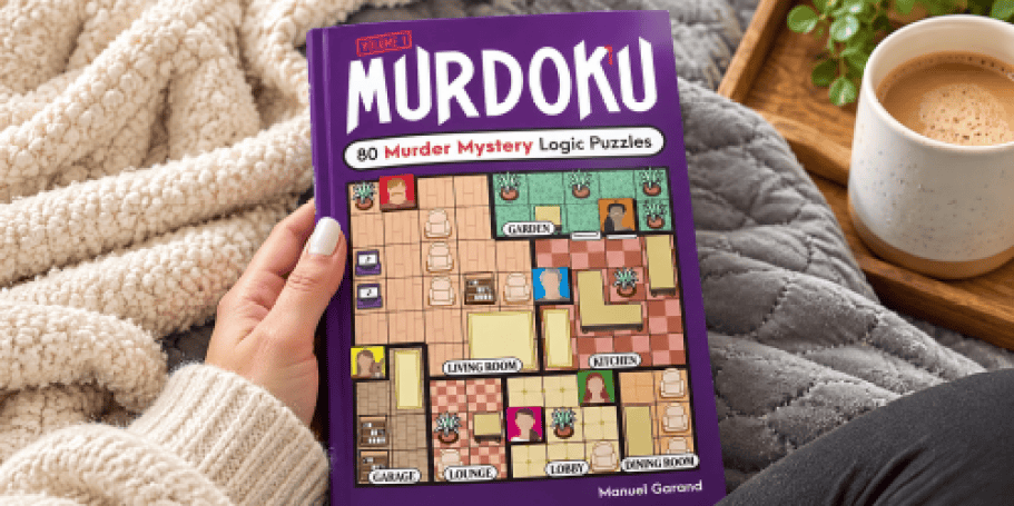 Murdoku Murder Mystery Logic Puzzle Books from $9.78 Shipped for Prime Members (Reg. $19)