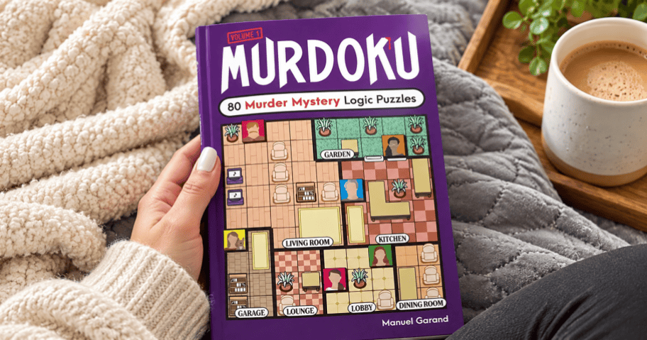 Cozy Murdoku Puzzle Reading Moment