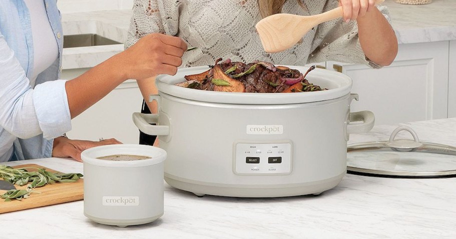 Crockpot Slow Cooker w/ Little Dipper from $41.99 on Kohls.com (Reg. $110)