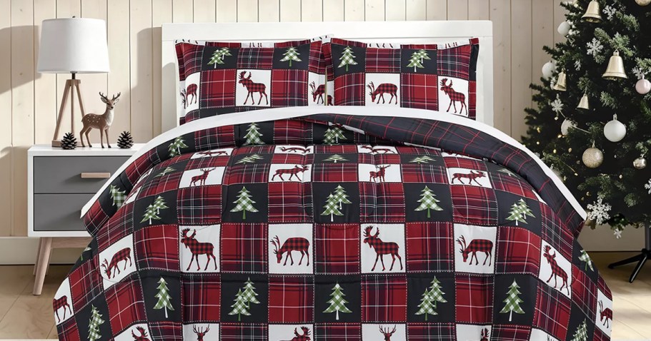 Macy’s Holiday Bedding Is So Cheap Right Now | Comforter Sets in ANY Size Just $21.99