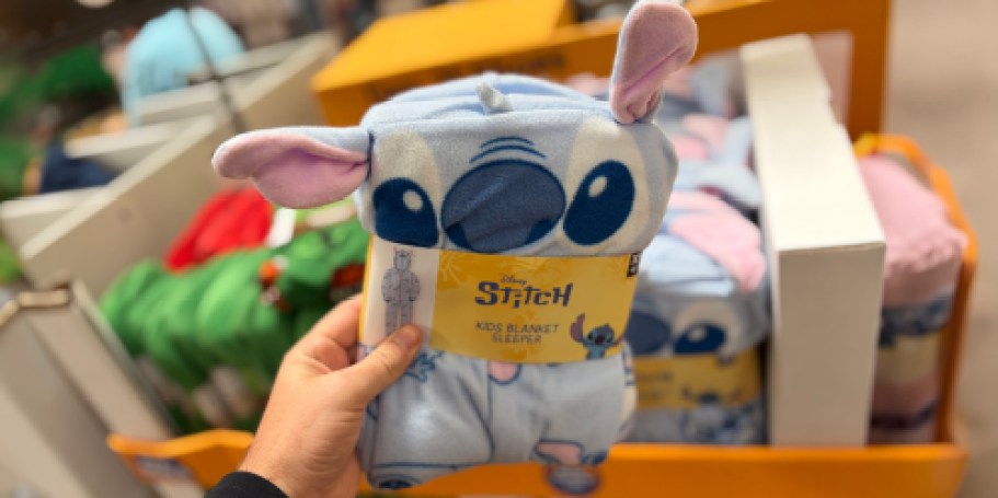 Kids Character Hooded Blanket Sleepers Just $10 at Walmart