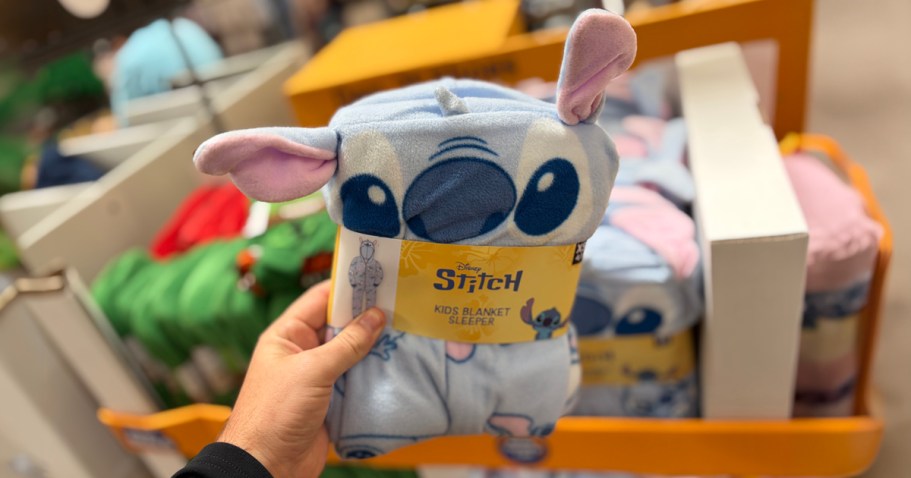 Kids Character Hooded Blanket Sleepers Just $10 at Walmart