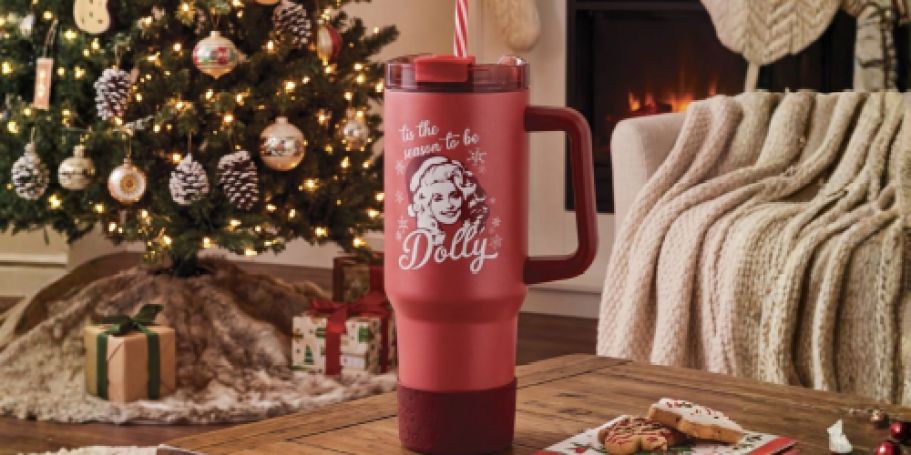 Dolly Parton Holiday Tumblers UNDER $19 on Walmart.com (Will Sell Out!)