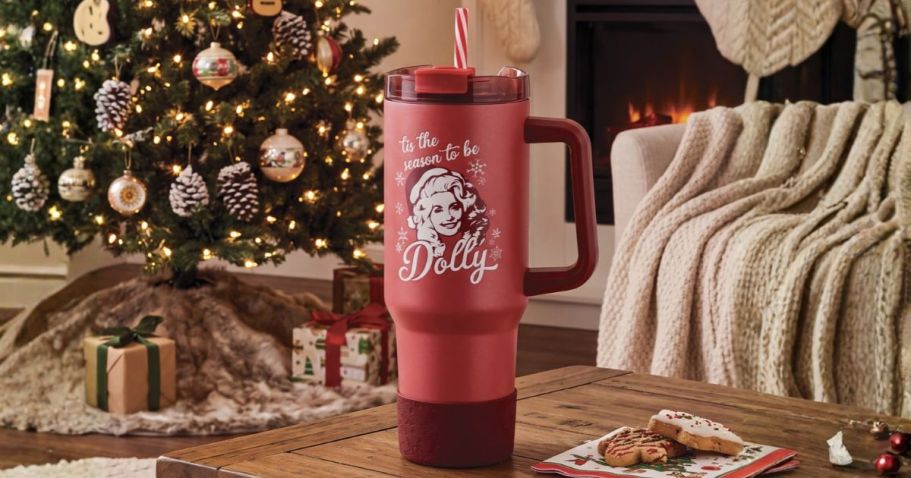 Dolly Parton Holiday Tumblers UNDER $19 on Walmart.com (Will Sell Out!)