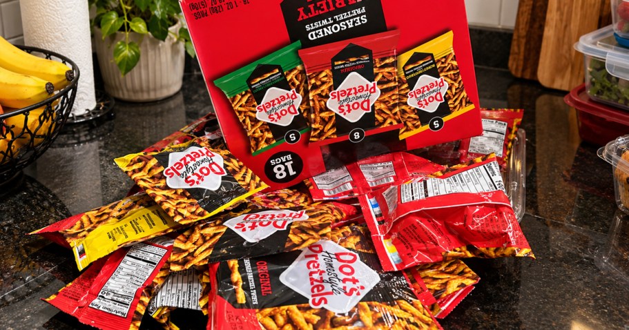 Dot’s Pretzels 18-Count Variety Pack Only $7.47 Shipped on Amazon