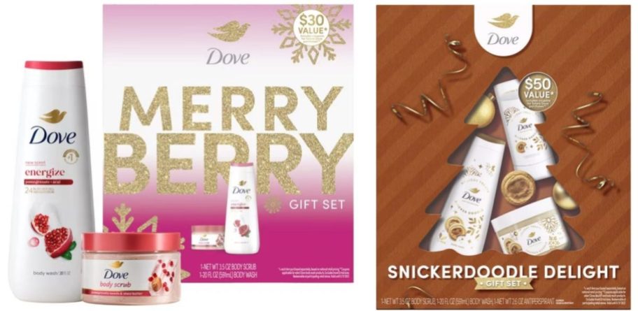 Dove Christmas gift sets