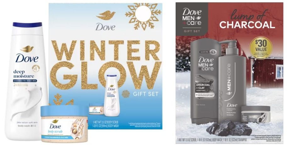 Dove Christmas gift sets