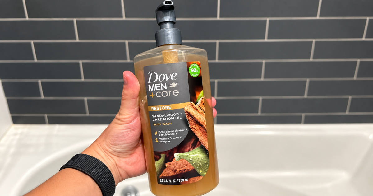 Wives Are Raving About How Good This Dove Men’s Body Wash Smells (Get $8 Off at Walgreens!)