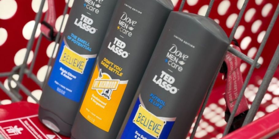 Dove Men+Care Ted Lasso Body Wash Only $5.99 at Target (Fun Stocking Stuffer Idea)