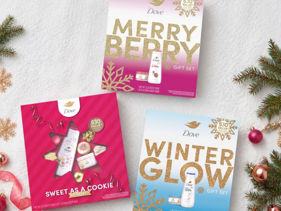 Walmart Has Dove Holiday Gift Sets for Just $10 ($30 Value!)