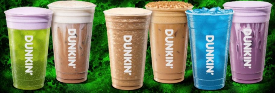 Dunkin' and Avengers Doomsday drinks