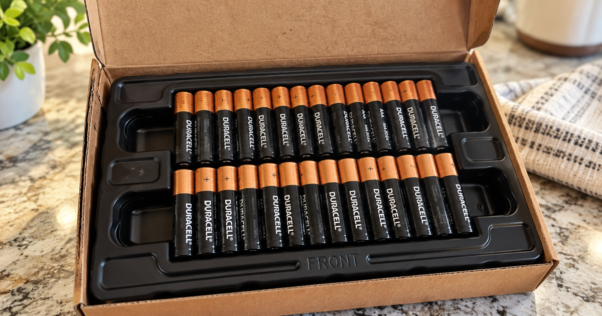 WOW! 56 Duracell AAA Batteries for Just $25.95 on Amazon (Only 46¢ Each!)