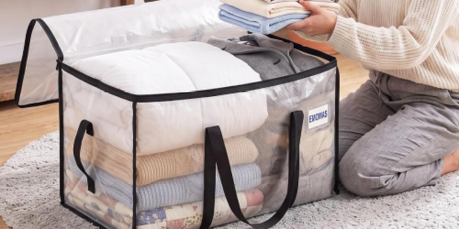 Extra Large Moving Storage Bags 8-Pack Only $19.99 Shipped on Amazon (Reg. $40)