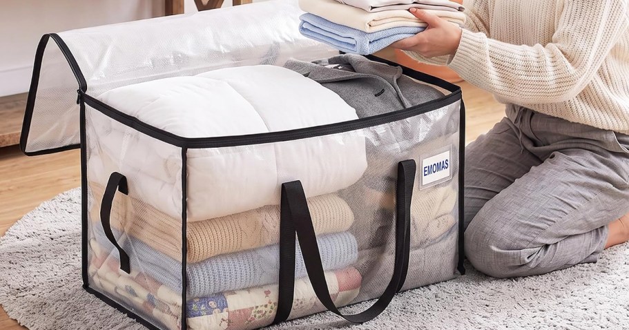 Extra Large Moving Storage Bags 8-Pack Only $19.99 Shipped on Amazon (Reg. $40)