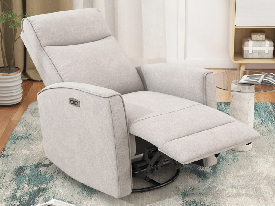 Ebern Designs Dickie Swivel Glider Power Recliner