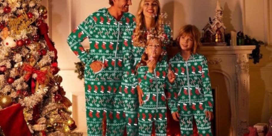 Matching Family Christmas Pajamas ONLY $12.99 on Amazon
