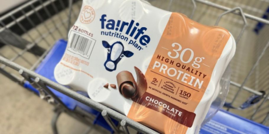 Fairlife Protein Shake 12-Packs ONLY $21.28 at Sam’s Club (Just $1.77 Each!)