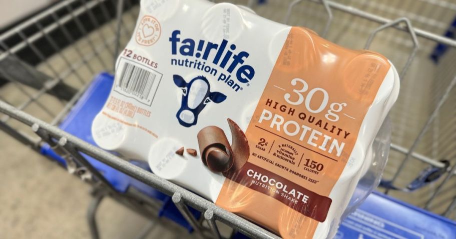 Fairlife Protein Shake 12-Packs ONLY $21.28 at Sam’s Club (Just $1.77 Each!)