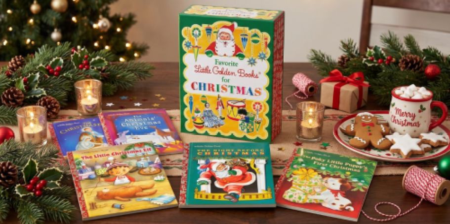 Little Golden Books Christmas Boxed Set Only $13 on Amazon (Reg. $30)