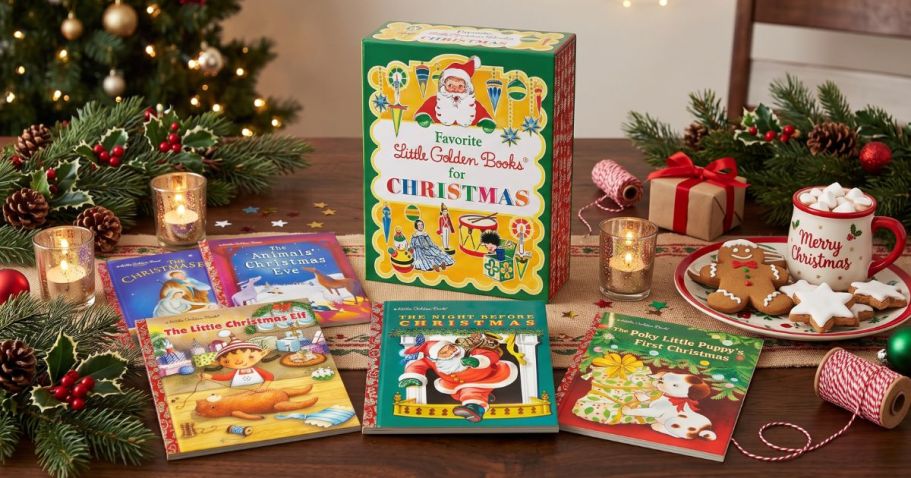 Little Golden Books Christmas Boxed Set Only $13 on Amazon (Reg. $30)