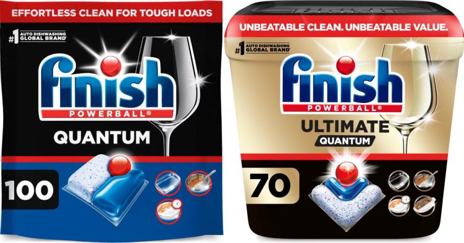 Two packages of Finish Powerball