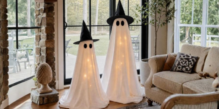 TWO Light-Up Ghosts Just $19.99 on Amazon (Looks Like the $99 Pottery Barn Version!)