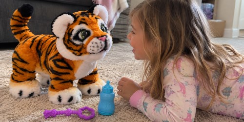 Top Toy Alert! FurReal Grow & Roar Tiger Just $59.99 Shipped w/ Target Circle Bonus (Reg. $80)