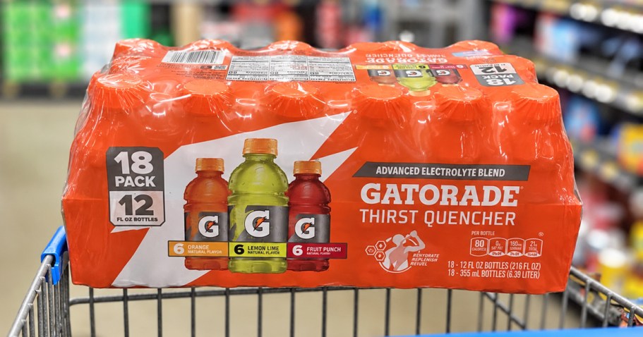 Gatorade Thirst Quencher 18-Pack Only $8.62 Shipped on Amazon