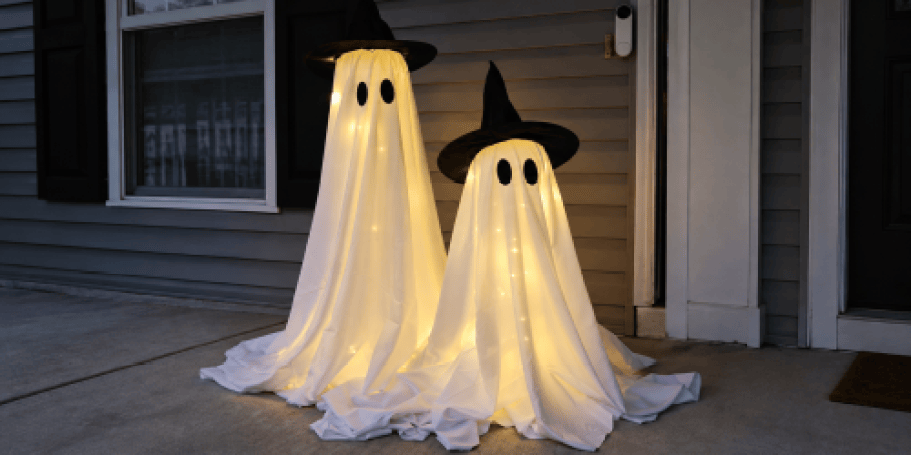 TWO Light-Up Ghosts Just $19.99 on Amazon (Looks Like the $99 Pottery Barn Ghost!)