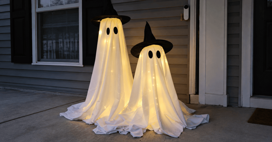 TWO Light-Up Ghosts Just $19.99 on Amazon (Looks Like the $99 Pottery Barn Ghost!)