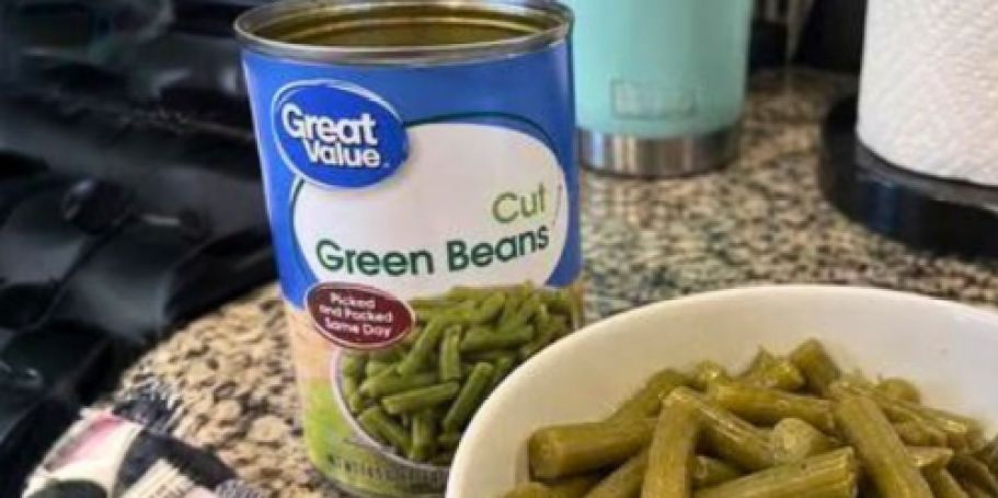 Canned Vegetables ONLY 50¢ on Walmart.com (Cheaper Than Amazon)