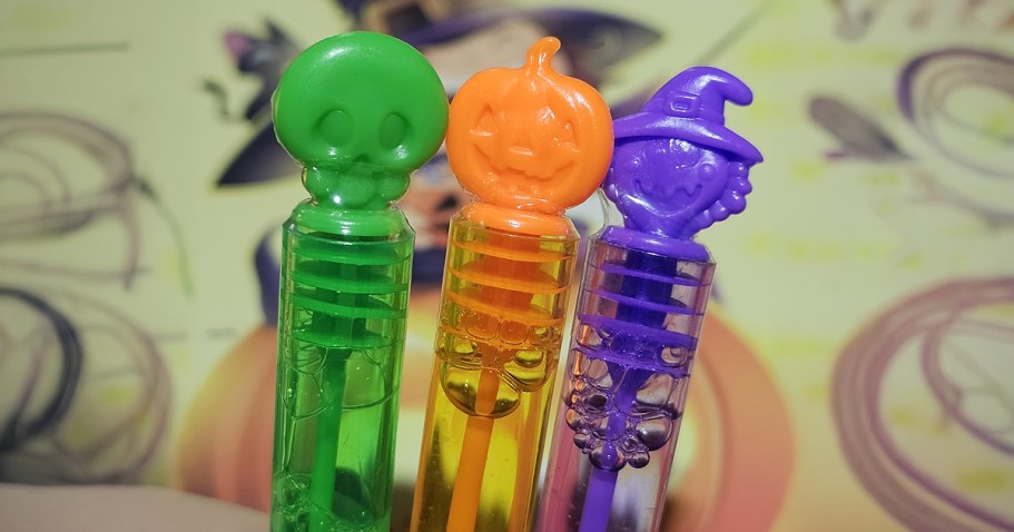 Halloween Mini Bubble Wands 30-Pack Only $4.79 on Amazon (Reg. $10)