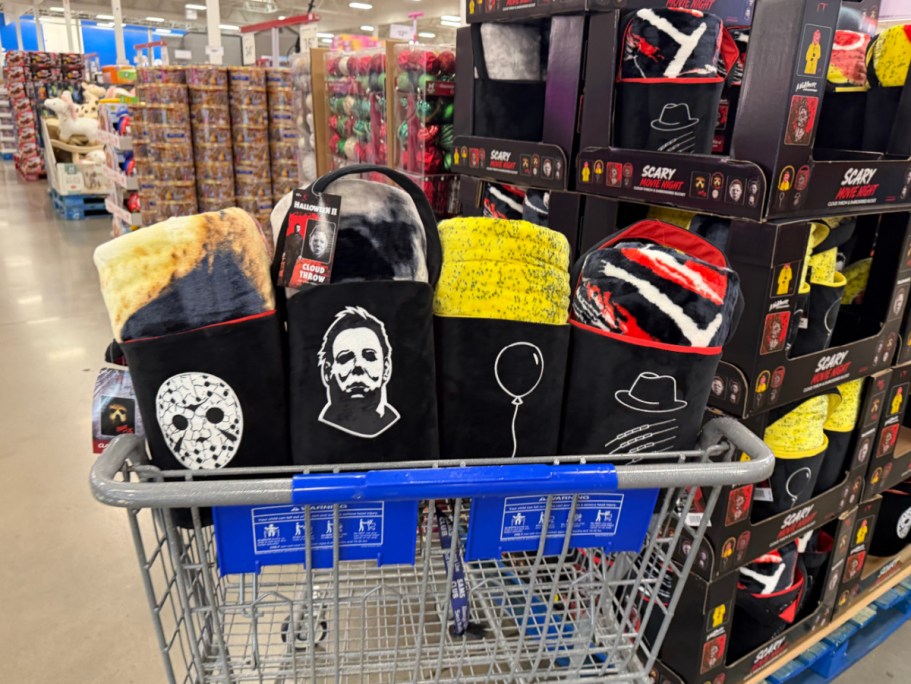 Scary Movie Blanket & Bucket Sets Just $20.96 at Sam’s Club (Reg. $25)