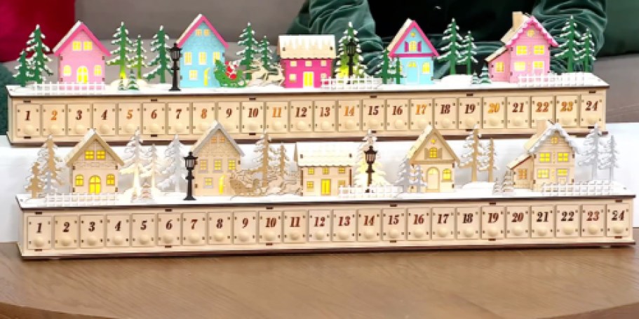The Prettiest Christmas Village Advent Calendar is Just $37.99 Shipped – Today Only!